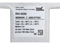 Заслонка дроссельная Kromschroder BVA 40Z05, арт: 88300099.