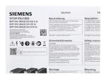 Блок питания Siemens Sitop PSU100S, 24 В / 10 А, арт: 6EP1334-2BA20.