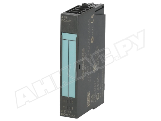 Электронный модуль Siemens Simatic S7 DP 4 DI ST, 24В, арт: 6ES7131-4BD01-0AA0 Электронный модуль Siemens Simatic S7 DP 4 DI ST, 24В, арт: 6ES7131-4BD01-0AA0