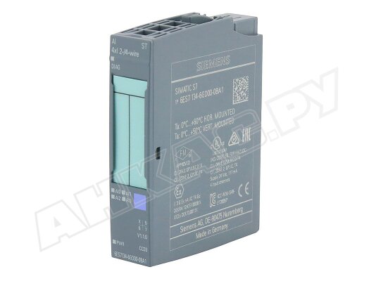 Модуль аналогового ввода Siemens, арт: 6ES7134-6GD00-0BA1.