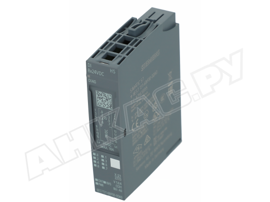 Модуль дискретного ввода Siemens Simatic S7 DI HS, 8x24В, арт: 6ES7131-6BF00-0DA0.