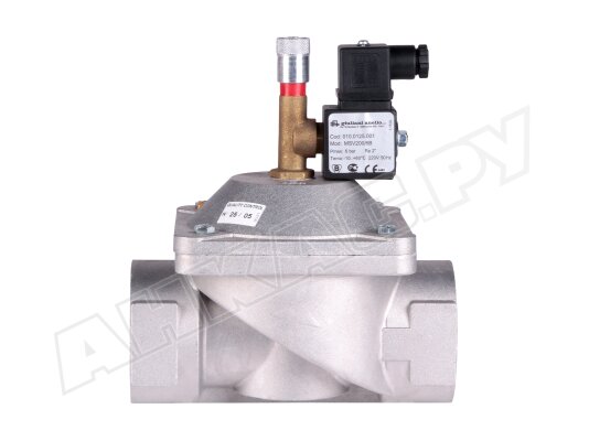 Газовый электромагнитный клапан Giuliani Anello MSV200/6B, арт: 010.0125.001 Газовый электромагнитный клапан Giuliani Anello MSV200/6B, арт: 010.0125.001