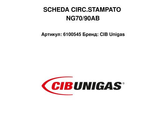 SCHEDA CIRC.STAMPATO NG70/90AB