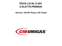 TESTA LG140..S GPL C/ELETTR.PREMON.