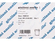 Жидкотопливный фильтр Giuliani Anello 70501/01, арт: 001.0140.003.
