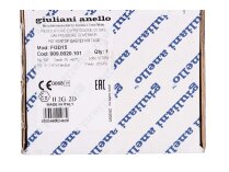 Регулятор давления газа Giuliani Anello FGD15, арт: 009.0020.101.