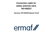 Connection cable for safety solenoid valve N51400237