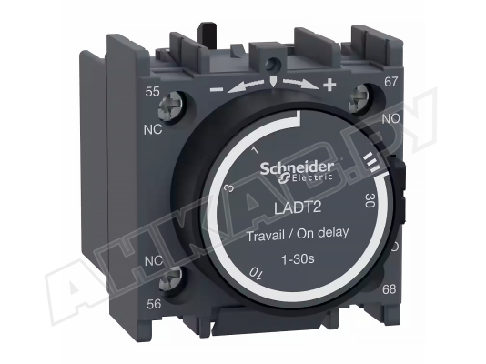 Блок дополнительных контактов с выдержкой времени Schneider Electric LADT2