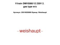 V/train DMV5080/12 230V 2. gas type w/o