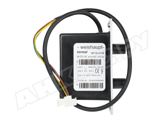 Трансформатор розжига Weishaupt W-ZG 02/V, арт: 21770411032