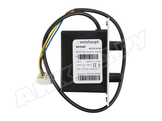 Трансформатор розжига Weishaupt W-ZG 02, арт: 21770411052