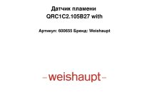 Датчик пламени QRC1C2.105B27 with