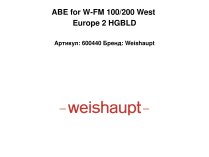 ABE for W-FM 100/200 West Europe 2 HGBLD