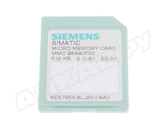 Карта памяти Siemens Simatic S7, арт: 6ES7953-8LJ20-0AA0