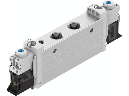 Распределитель с электромагнитным управлением Festo VUVG-L14-P53C-T-G18-1P3, арт: 566501.