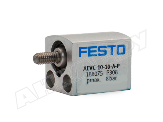 Пневмоцилиндр короткоходовой Festo AEVC-10-10-A-P, арт: 188075.