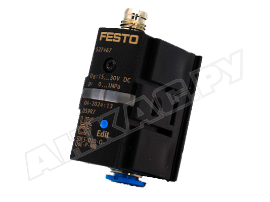 Датчик-реле давления Festo SDE5-D10-O-Q6E-P-M8, арт: 527467. Датчик-реле давления Festo SDE5-D10-O-Q6E-P-M8, арт: 527467.