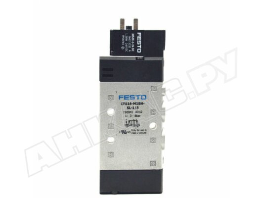 Распределитель с электромагнитным управлением Festo CPE14-M1BH-5LS-1/8, арт: 196942.
