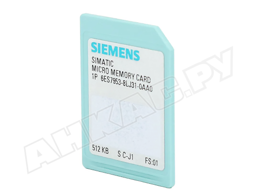 Карта памяти Siemens Simatic S7, арт: 6ES7953-8LJ31-0AA0