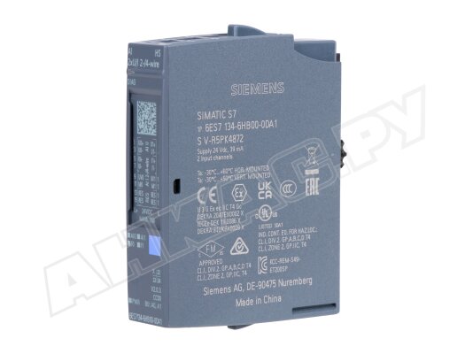 Модуль аналогового ввода Siemens, арт: 6ES7134-6HB00-0DA1