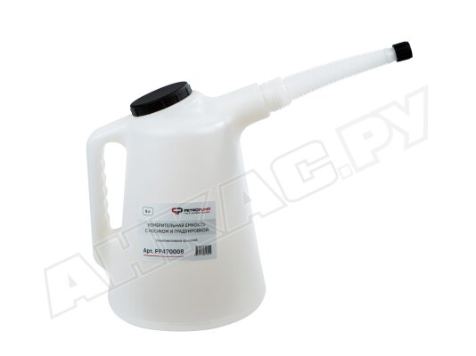 Измерительная емкость с носиком и градуировкой Petropump 8 л, PP470008
