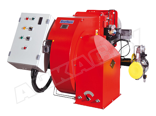 Газовая/дизельная горелка Ecoflam MULTICALOR 500.1 PR TC VGD 40.065, арт: 3147260-3146005.