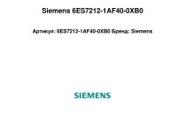 Siemens 6ES7212-1AF40-0XB0