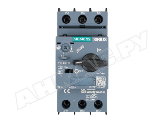 Автоматический выключатель Siemens Sirius, арт: 3RV6011-0HA10