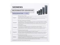 Преобразователь частоты Siemens, арт: 6SE6440-2UC11-2AA1
